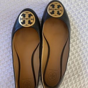 Tory Burch Benton Leather Flat